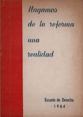 Hagamos de la Reforma una realidad