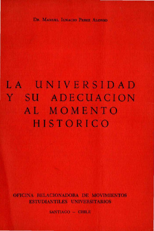La universidad y su adecuación al momento histórico.