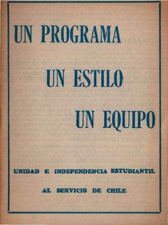 Un programa, un estilo, un equipo