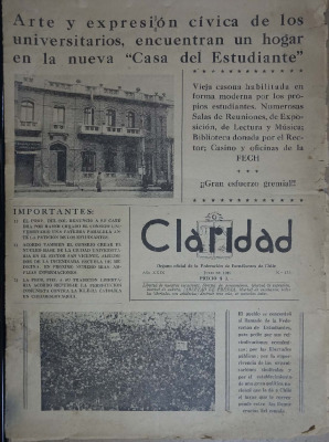 Claridad N°153 Julio de 1949