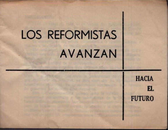 Los reformistas avanzan hacia el futuro.