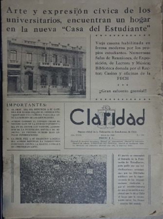 Claridad N°153 Julio de 1949