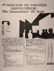 1era muestra de plástica universitaria. Año internacional del joven