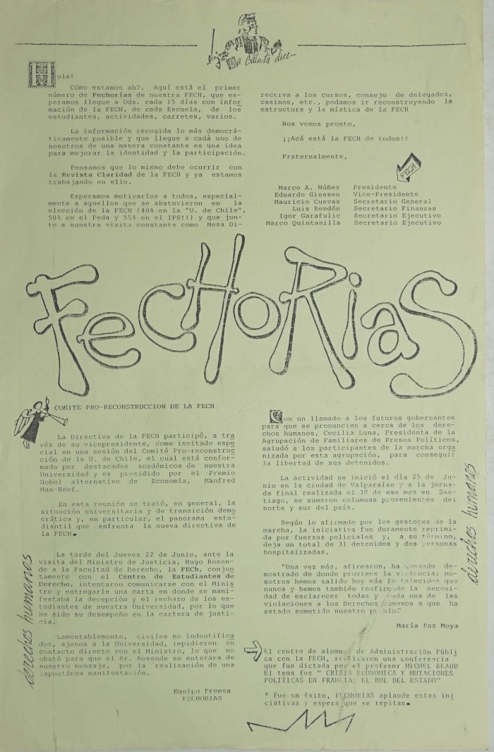 Fechorías s/n 1989
