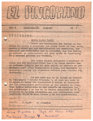 El Pincoyano n°1
