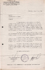 Carta de la Confederación Nacional de Federaciones y Sindicatos de Trabajadores Gastronómicos Hoteleros de la Alimentación, en apoyo a la CONFECH, COLMED y CP
