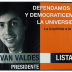 Afiches Defendamos y democraticemos la Universidad - Lista A