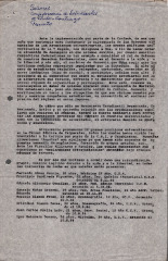 Carta de los Presos Políticos Universitarios de la Región de Valparaíso a la CONFECH