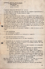 Carta de la Agrupación Nacional de Estudiantes Universitarios Sancionados