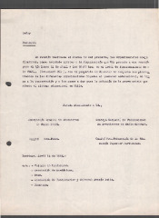 Carta de la CONFECH, Asociación Gremial de Educadores de Chile, PRO - FESES, Comité Pro-Federación de la Educación Superior Particular