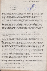 Carta de la Coordinadora Nacional de Presos Políticos a la CONFECH
