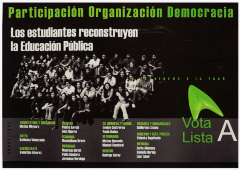 Participación Organización Democracia - Lista A
