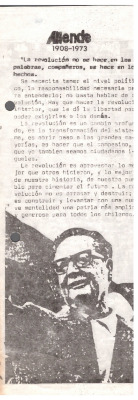 Allende 1908-1973