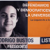Afiches Defendamos y democraticemos la Universidad - Lista A