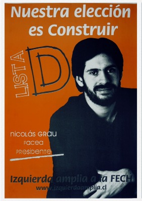 Afiches Nuestra elección es construir - Lista D