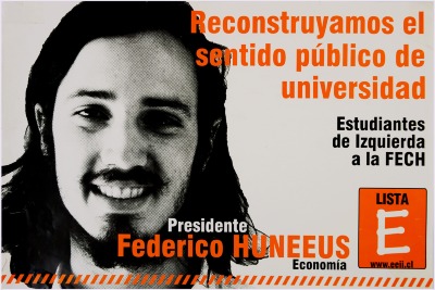 Afiches Reconstruyamos el sentido público de Universidad - Lista E
