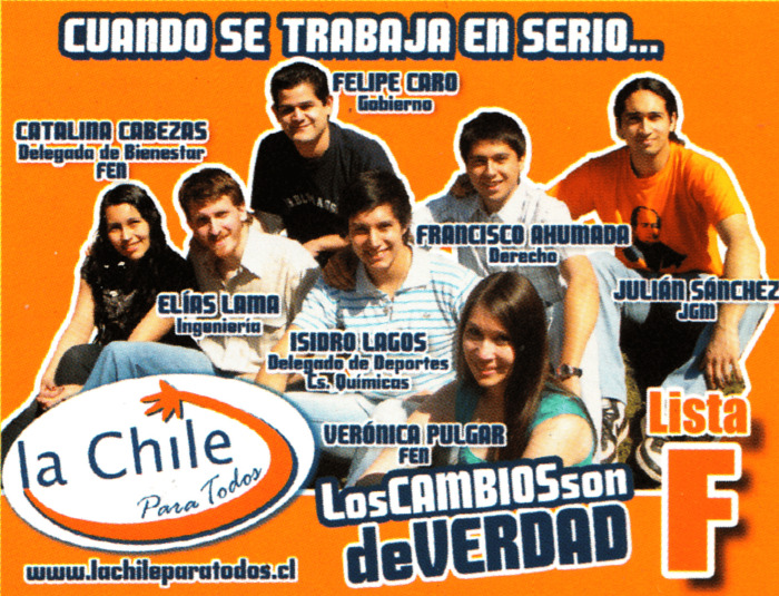 La Chile para Todos - Lista F