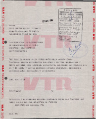 Telegrama de la  Federación Estudiantil Universitaria de Cuba a la CONFECH