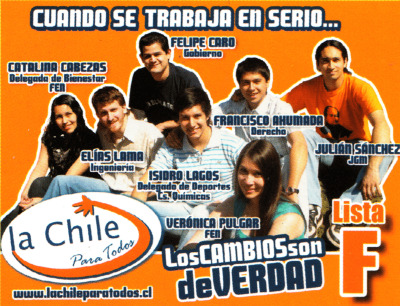 La Chile para Todos - Lista F