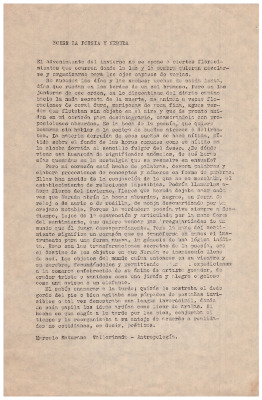Sobre la Poesía y Neruda 