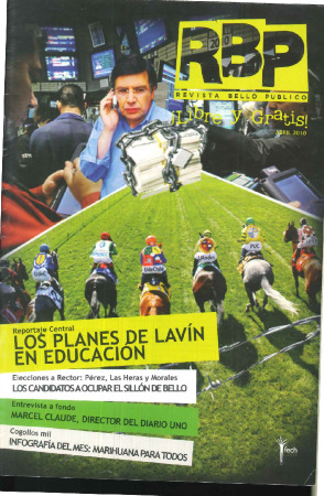 Revista Bello Público "Los planes de Lavín en educación" (Abril 2010)