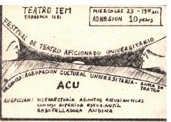 Festival de Teatro Aficionado Universitario 