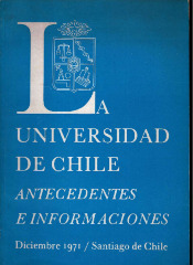 La Universidad de Chile, antecedentes e informaciones