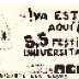 Volantes del 5.5 Festival Universitario