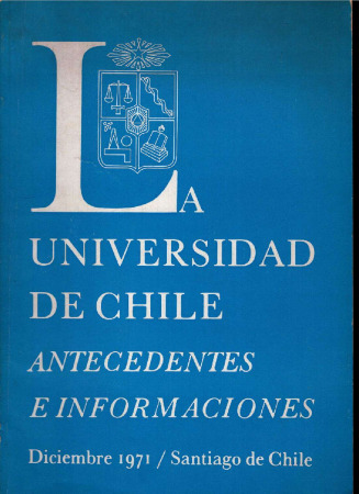 La Universidad de Chile, antecedentes e informaciones