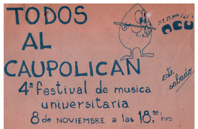 Todos al Caupolicán. 4to Festival de Música Universitaria 