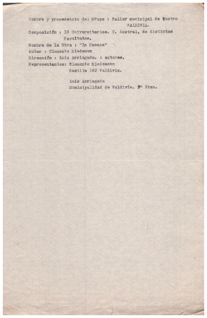Obra "La Hamaca"