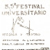 Volantes del 5.5 Festival Universitario