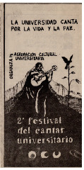 Programa Andrés Bello 2° Festival del Cantar Universitario