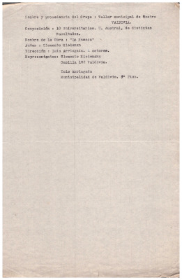 Obra "La Hamaca"