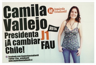 Camila Vallejo Presidenta ¡A cambiar Chile! 