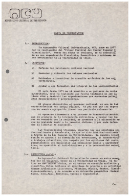 Carta de presentación