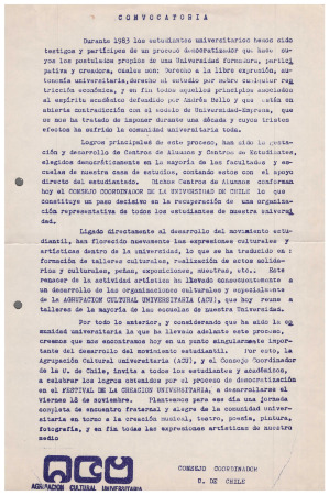 Convocatoria