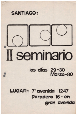 ACU segundo seminario