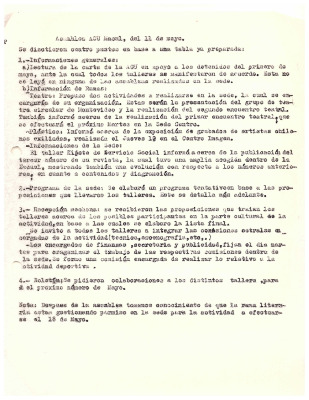 Asamblea ACU Macul 11 de mayo