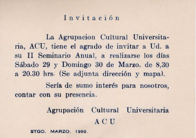 Invitación