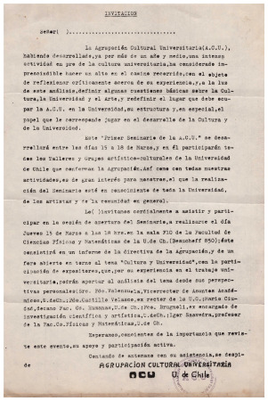 Invitación