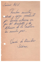 Saludos (Unión de Escritores Jóvenes)