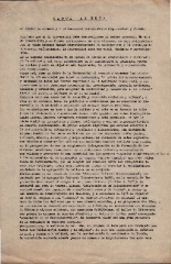 Carta abierta del Taller Cercha