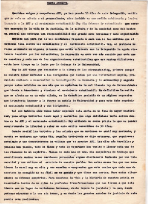 Carta abierta Juan Valladares