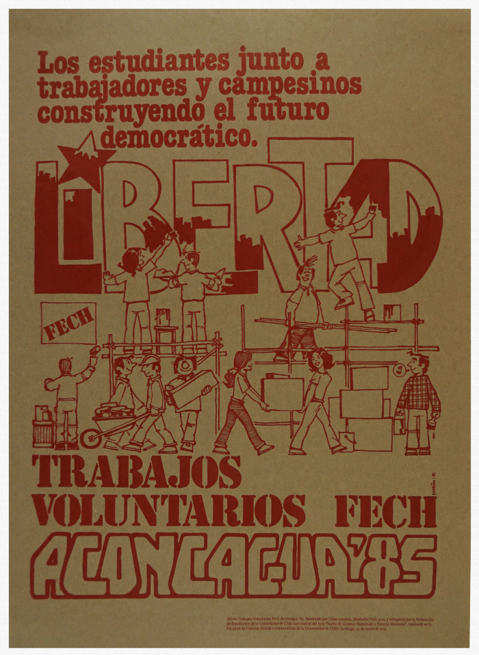 Trabajos Voluntarios Aconcagua 1985 