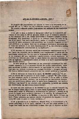 ¿Por qué se suspendió la Revista Hoy? 