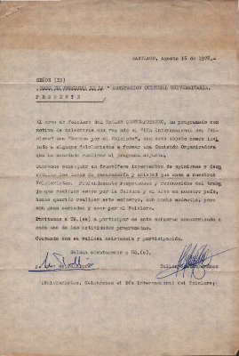 Programa "Semana por el Folclore" 