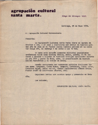 A Agrupación Cultural Universitaria (ACU):
