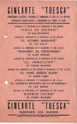 Cinearte "Toesca"