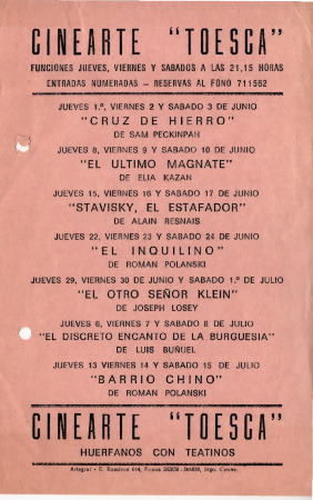 Cinearte "Toesca